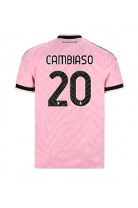Juventus Andrea Cambiaso #20 Jalkapallovaatteet Vieraspaita 2026-27 Lyhythihainen